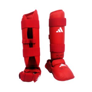ESPINILLERA CON EMPEINE WKF RED
