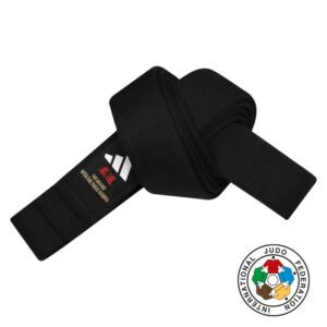 CINTURON JUDO IJF BLACK