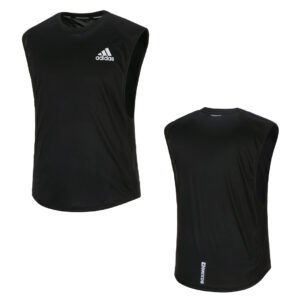 CAMISETA SIN MANGA BLACK/WHITE MEDIUM