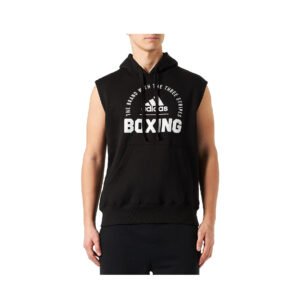 SUDADERA C/CAPUCHA S/MANGA COMMUNITY 21 BLACK/WHITE S