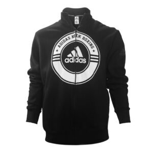 SUDADERA COMBAT BLACK/WHITE