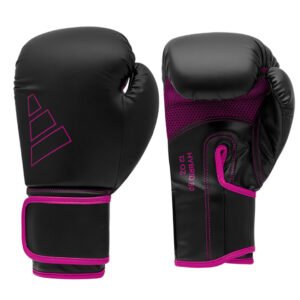 GUANTES BOXEO HYBRID 80 BLACK/PINK 12OZ