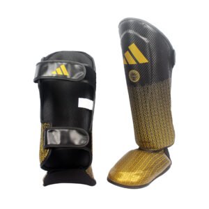 ESPINILLERA PRO KICKBOXING BLACK/GOLD