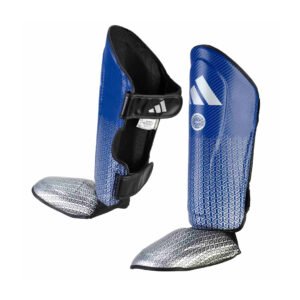 ESPINILLERA PRO KICKBOXING BLUE/SILVER