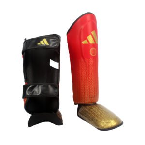 ESPINILLERA PRO KICKBOXING RED / GOLD