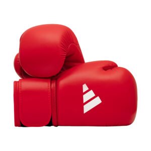 GUANTES BOXEO VELCRO IBA  SAT. RED