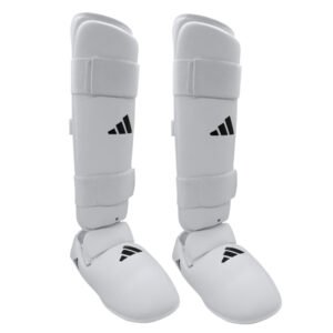 ESPINILLERA CON EMPEINE WKF WHITE