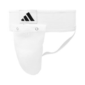 PROTECTOR DE INGLE CON BRAGUITA DE APOYO WKF WHITE