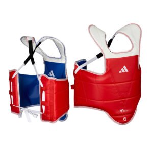 PROTECTOR DE PECHO ARTES MARCIALES ADULTO RED/BLUE POLYBAG