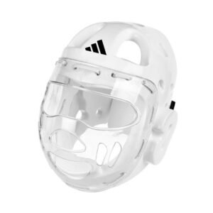 PROTECTOR DE CABEZA C/MASCARA WKF WHITE