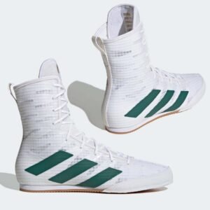 ZAPATILLA DE BOXEO ADULTO BOX HOG 4 WHITE/GREEN/BLACK