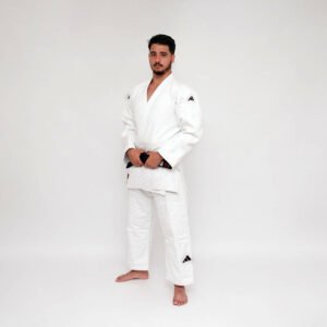 UNIFORME JUDO CHAMPION III IJF WHITE LOGO POLYBAG