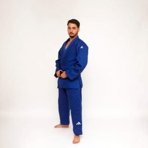 UNIFORME JUDO CHAMPION III IJF BLUE/SILVER LOGO  POLYBAG