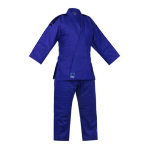 UNIFORME JUDO CLUB SIN CINTURON BLUE/BLACK POLYBAG