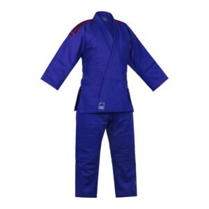 UNIFORME JUDO CLUB SIN CINTURON BLUE/RED
