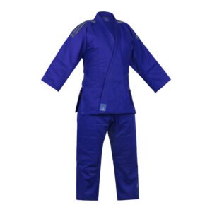 UNIFORME JUDO CLUB SIN CINTURON BLUE/SILVER