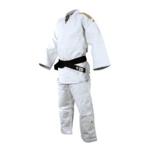 UNIFORME JUDO WHITE/GOLD RETAIL