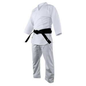 UNIFORME KARATE ADIZERO WHITE/SILVER TALLA 170 RETAIL