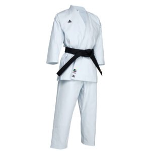 UNIFORME KARATE KATA SHORI WHITE/BLACK RETAIL