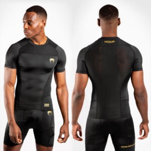CAMISETA MANGA CORTA G-FIT BLACK/GOLD M