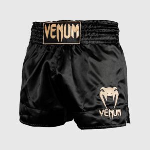 SHORT MUAY THAI CLASSIC BLACK/GOLD