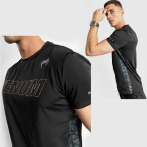 T-SHIRT CLASSIC EVO DRY TECH BLACK/BRONZE