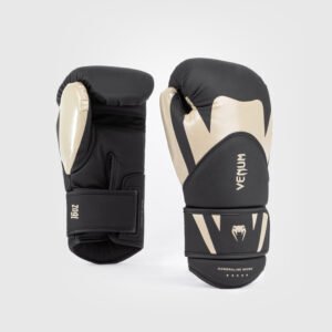 GUANTES BOXEO  CHALLENGER 4.0 BLACK/BEIGE 12oz