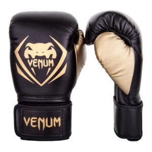 GUANTES BOXEO CONTENDER  BLACK/GOLD 12OZ