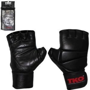GUANTELETA DE CUERO DLX PARA FULL CONTACT Y SACO DE BOXEO