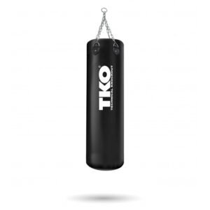SACO DE BOXEO MEDIUM 100X35CM PVC BLACK 60LBS