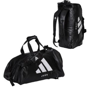 BOLSA DE BOXEO 2 EN 1 PU BLACK WHITE