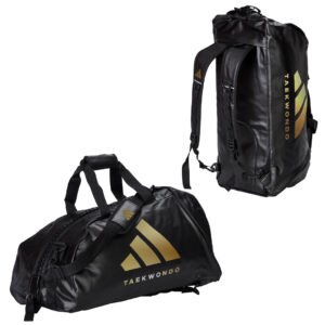 BOLSA DE BOXEO 2 EN 1 PU BLACK GOLD