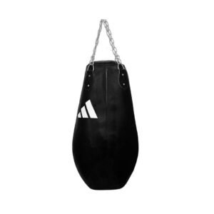SACO DE BOXEO TEARDROP C CADENA 90X30 CM(F) BLACK LLENO