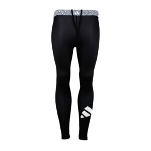 PANTALON DE COMPRESSION IBJJF BLACK WHITE