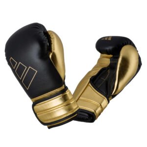 GUANTES BOXEO HYBRID 500 V BLACK GOLD