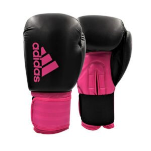 GUANTES BOXEO HYBRID 100 DYNAMIC FIT BLACK PINK
