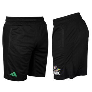 SHORT DE BOXEO C BOLSILLO Y CREMALLERA WBC