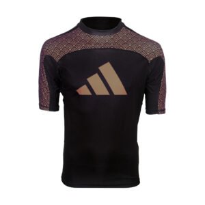 CAMISETA MANGA CORTA IBJJF RASHGUARD BLACK