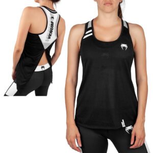 CAMISETA S MANGA POWER 2.0 MUJER BLACK WHITE