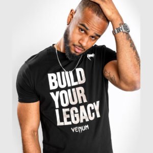 T SHIRT VENUM BUILD YOUR LEGACY BLACK
