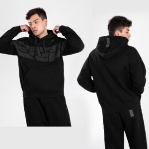 SUDADERA C CAPUCHA CONNECT XL OVERSIZE FIT BLACK