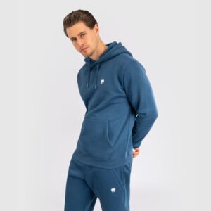 SUDADERA C CAPUCHA SILENT POWER PEACOCK BLUE