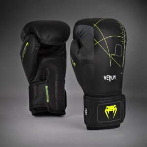 GUANTES BOXEO TRAINING CAMP 4.0 BLACK NEON GREEN 12 OZ