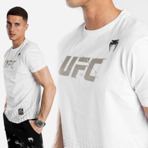 CAMISETA MANGA CORTA AUTHENTIC FIGHT WEEK 2.0 WHITE S