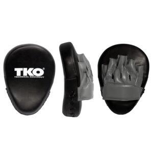 GUANTELETA PARA ENTRENAMIENTO DE BOXEO PU BLACK GREY
