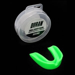 PROTECTOR BUCAL SENCILLO EN CAJA PLASTICA NEON GREEN