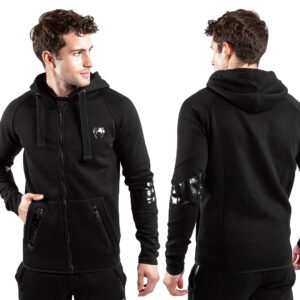 SUDADERA C CAPUCHA CONTENDER 3.0 BLACK BLACK