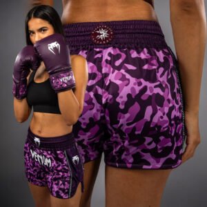 SHORT IRIS MUAY THAI MUJER ADRENALINE PLUM PINK M