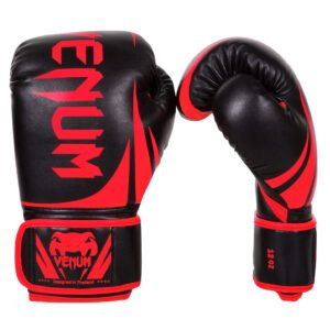 GUANTES BOXEO CHALLENGER 2.0 BLACK RED EXCLUSIVE 10 OZ