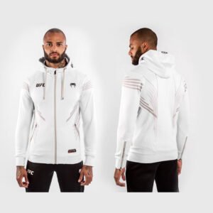 SUDADERA AUTHENTIC UFC FIGHT NIGHT WHITE